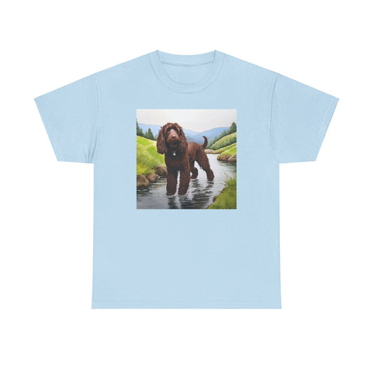 Irish Water Spaniel Classic Heavy Cotton Tee