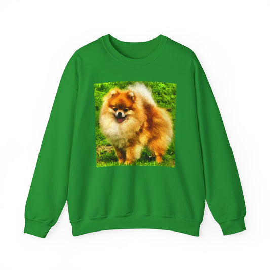Pomeranian 'Pom Pom' Unisex Crewneck Sweatshirt