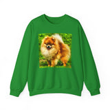 Pomeranian 'Pom Pom' Unisex Crewneck Sweatshirt
