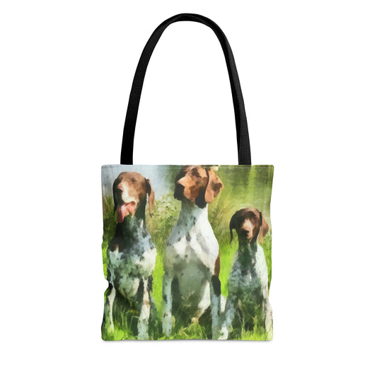 German Shorthair Pointers Tote Bag