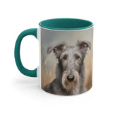 Scottish Deerhound 11oz Ceramic Accent Mug