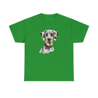 Dalmatian 'Impressionistic' Unisex Heavy Cotton Tee