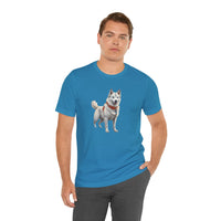 Yakutian Laika - Unisex Jersey Short Sleeve Tee