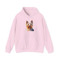 Silky Terrier Unisex 50/50 Hooded Sweatshirt