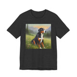 Greater Swiss Mountain Dog Unisex Jersey Short Sleeve Tee