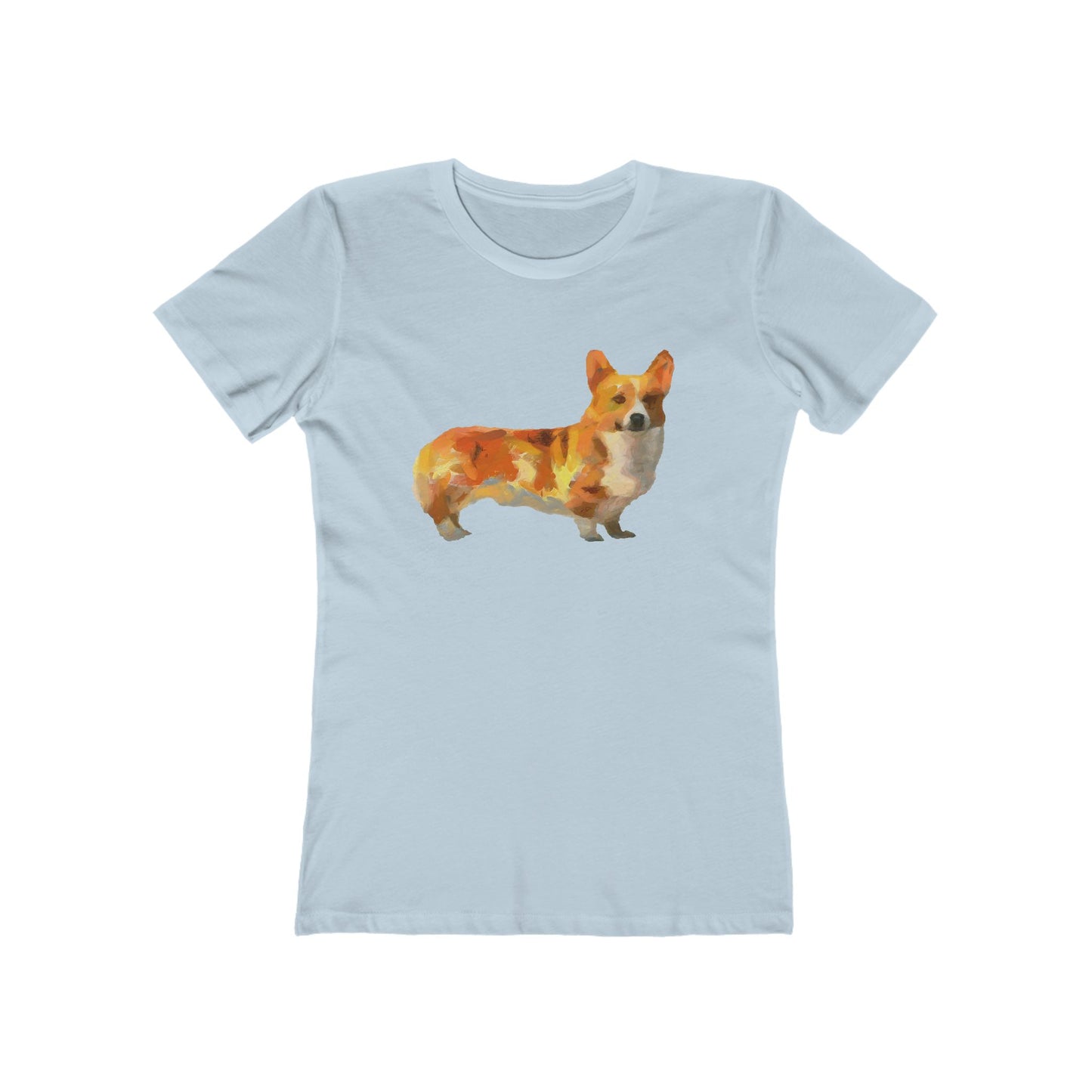 Pembroke Welsh Corgi Women's Slim Fit Ringspun Cotton T-Shirt