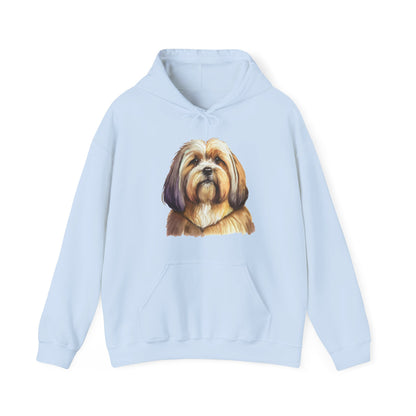 Lhasa Apso Unisex 50/50 Hooded Sweatshirt