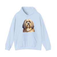 Lhasa Apso Unisex 50/50 Hooded Sweatshirt