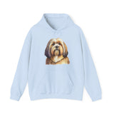 Lhasa Apso Unisex 50/50 Hooded Sweatshirt