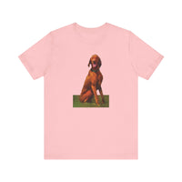 Vizsla 'Waiting For The Bride' Unisex Jersey Short Sleeve Tee