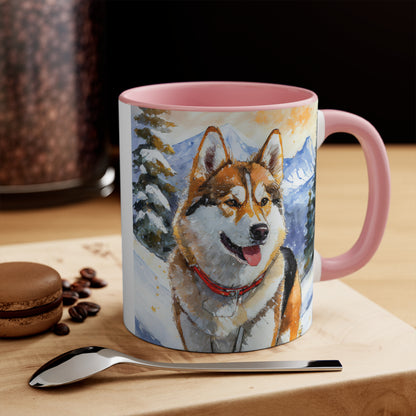 Chinook 'Sled Dog' 11oz Ceramic Accent Mug