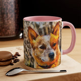 Australian Cattle Dog 'Red Heeler #2' - 11oz Ceramic Accent Mug