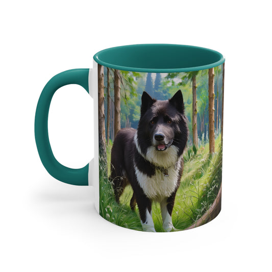 Karelian Bear Dog 11oz Ceramic Accent Mug