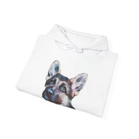 German Shepherd 'Sly' Unisex 50/50 Hoodie