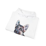 German Shepherd 'Sly' Unisex 50/50 Hoodie