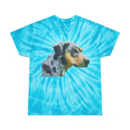 Catahoula 'Clancy' - Unisex Tie-Dye Tee, Cyclone