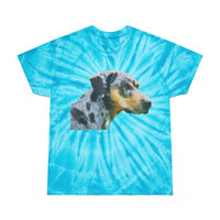 Catahoula 'Clancy' - Unisex Tie-Dye Tee, Cyclone