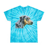Catahoula 'Clancy' - Unisex Tie-Dye Tee, Cyclone