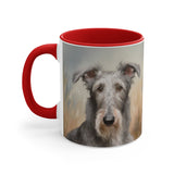 Scottish Deerhound 11oz Ceramic Accent Mug