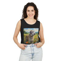 Irish Wolfhound Unisex Relaxed Fit Garment-Dyed Tank Top