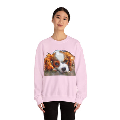 Cavalier King Charles Spaniel Puppy Crewneck Sweatshirt