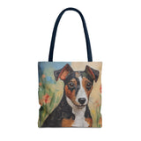 Teddy Roosevelt Polyester Tote Bag (AOP)