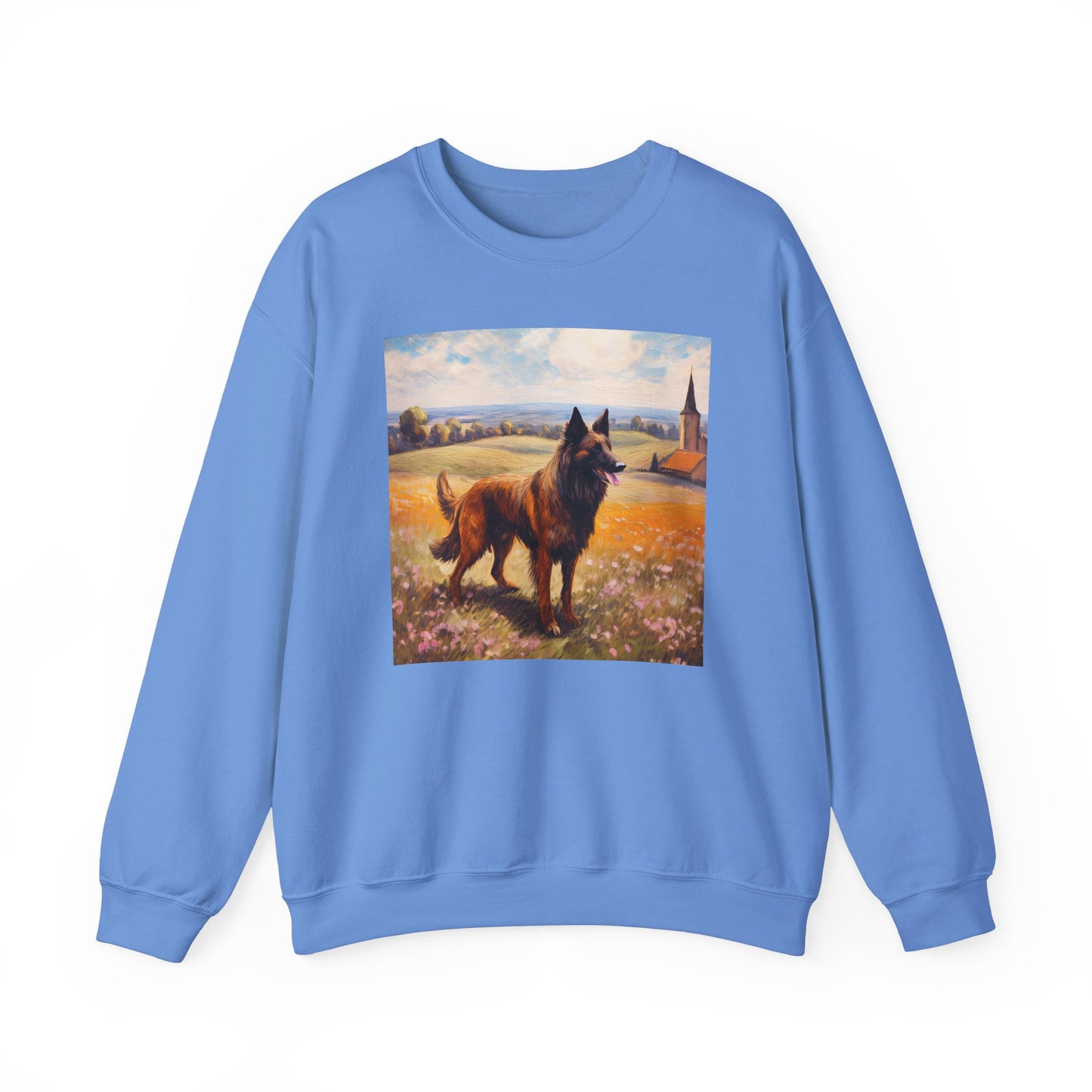 Belgian Tervuren Unisex 50-50 Crewneck Sweatshirt