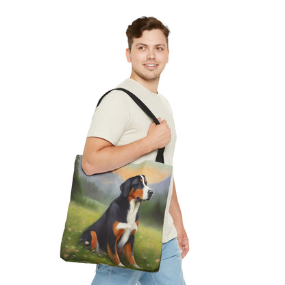 Greater Swiss Mountain Tote Bag