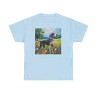 Bluetick Coonhound -- Unisex Heavy Cotton Tee