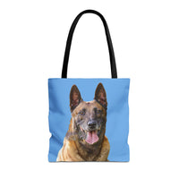Belgian Malinois Tote Bag: A Canine Masterpiece