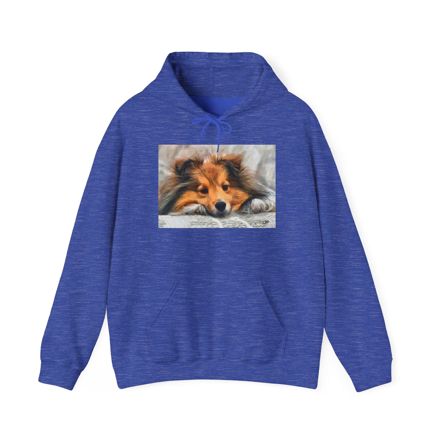 Shetland Sheepdog 'Sleepy Sheltie' Cozy Hoodie