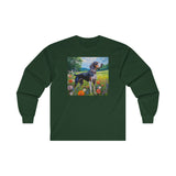 Bluetick Coonhound -- Unisex Classic Cotton Long Sleeve Tee