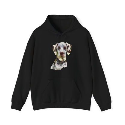 Dalmatian 'Impressionistic' Unisex 50/50 Hoodie