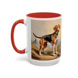 Harrier #2 - Accent Ceramic Coffee Mug - 2 Sizes