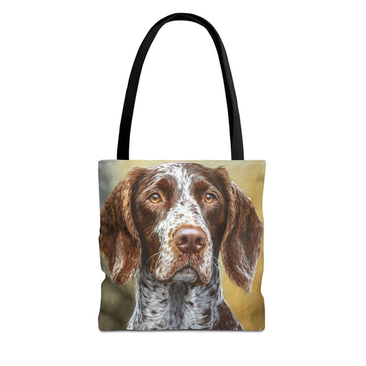 German Wirehaired Pointer Tote Bag (AOP)