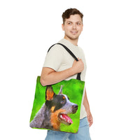 Blue Heeler - Australian Cattle Dog 'Percy' Tote Bag