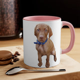 Hungarian Vizsla  'Augie' Accent Coffee Mug, 11oz