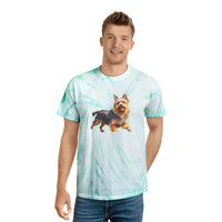 Australian Terrier Tie-Dye Tee, Cyclone