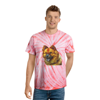 Chow Chow Unisex Tie-Dye Tee, Cyclone