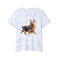 Australian Terrier Unisex Fashion Tie-Dyed T-Shirt