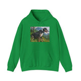 Mountain Cur Unisex 50/50 Hooded Sweatshirt