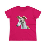 Whippet 'Simba #1' Women's Midweight Cotton Tee