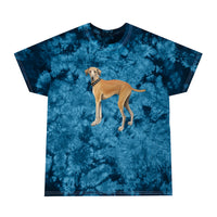 Sloughi - Arabian Greyhound - Tie-Dye Tee, Crystal