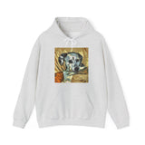 Dalmatian 'Breakfast Time' Unisex Hooded Sweatshirt