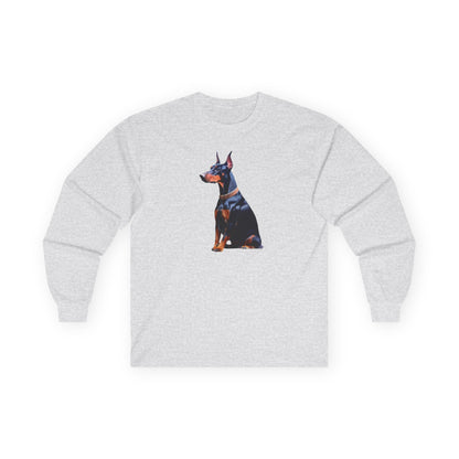 Doberman Pinscher - Unisex Classic Cotton Long Sleeve Tee
