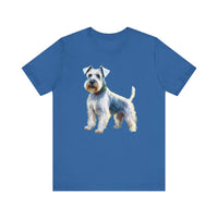 White Schnauzer Unisex Jersey Short Sleeve Tee