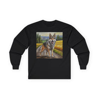 Czechoslovakian Vlciak 'Wolfdog' Classic Cotton Long Sleeve Tee