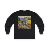 Czechoslovakian Vlciak 'Wolfdog' Classic Cotton Long Sleeve Tee