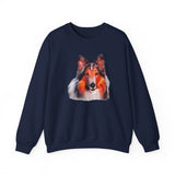 Rough Coated Collie - Unisex Crewneck Sweatshirt