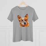 Red Heeler - Australian Cattle Dog Women's Relaxed Fit Cotton Tee